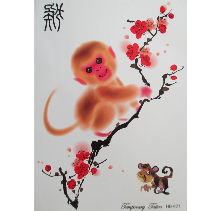 Popular Cute Monkey Tattoos-Buy Cheap Cute Monkey Tattoos 