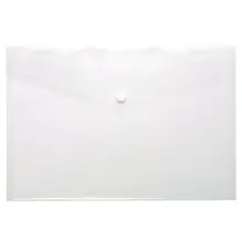 Папка для документов из ПП прозрачная, A4