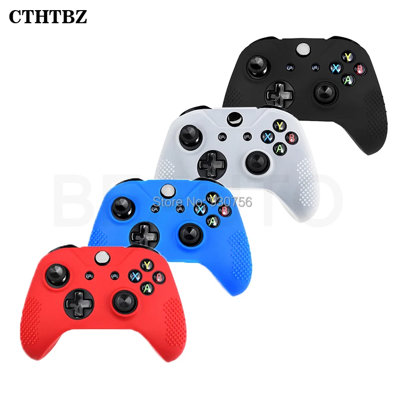 

Anti Slip Soft Silicone Rubber Protective Skin Case Cover for Xbox One S X1 Controller