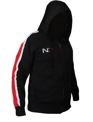 Perfect Coslive Halloweem Autumn Costume Mass Effect Sale N7 Hoodie Black Costumes Anime Cosplay Gents Sweatshirt Unisex Cloth 7