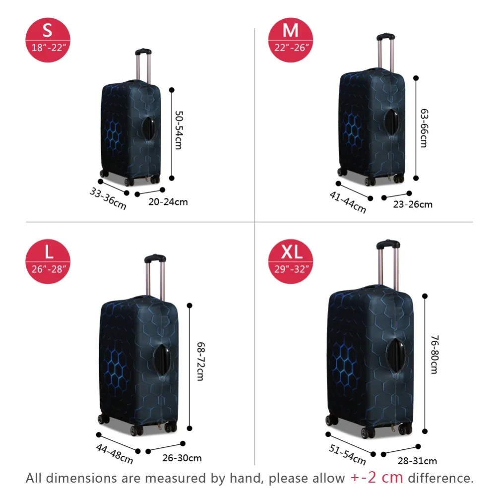 Geometric designs Luggage Protectors 3D Printed Suitcase Cover Cool Waterproof Luggage cover Spandex Rain Cover for Suitcase Geometric designs Luggage Protectors 3D Printed Suitcase Cover Cool Waterproof Luggage cover Spandex Rain Cover for Suitcase
