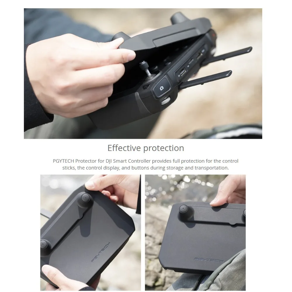PGYTECH протектор для DJI Smart Радио пульт дистанционного управления для DJI Mavic 2 эффективные защитные аксессуары