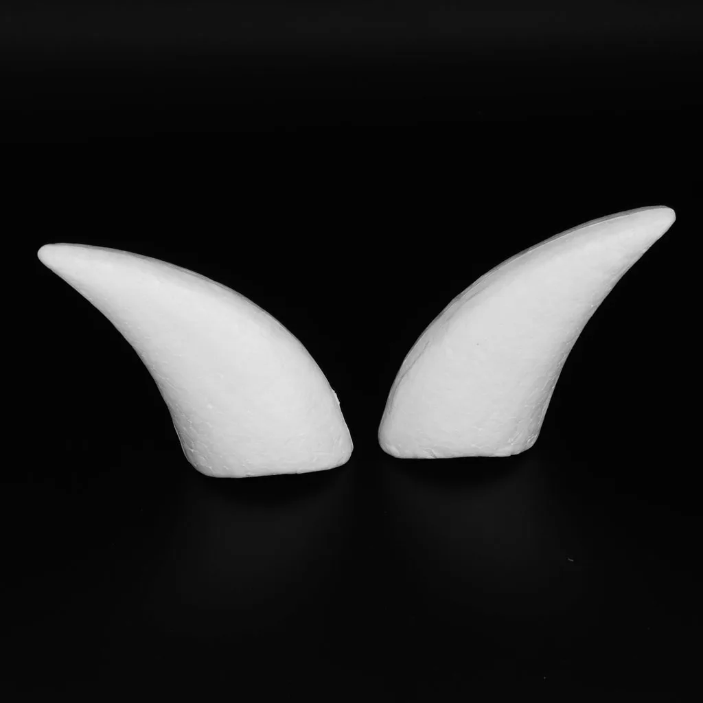 10Pcs DIY Polystyrene Christmas Decoration Foam Crafts Baubles Pendants Snowman/Horn Christmas Tree Ornaments Xmas Wedding Party