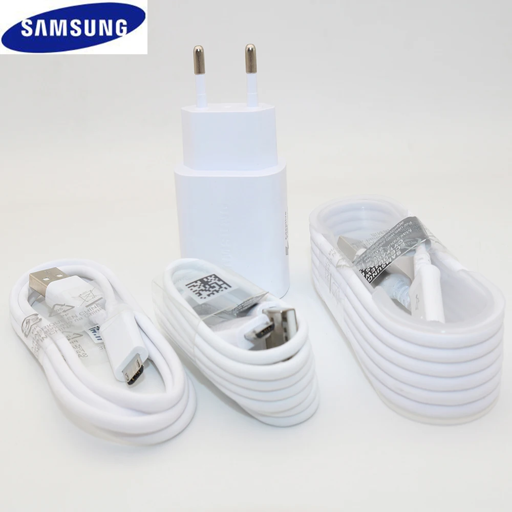 

Samsung Charger Travel Wall Adapter 9V 2A Charge Micro USB Cable For Samsung Galaxy S6 S7 Edge J3 J5 J7 A3 A5 A7 2016 Note 4 5