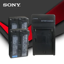 Камера батарея 2 шт. sony NP-FM50 NP FM50 NPFM50 NP-FM51 NP-QM50 NP-FM30 NP-FM55H A100 A100K TRV408 с зарядным устройством