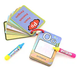 Головоломки, развивающие игрушки для детей 26 букв познавательный пазл обучения карты магия живописи доска игрушки
