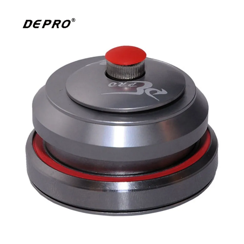 DEPRO Aluminum Alloy Full Hide Bike Tapered Headset Top Cap Cycling