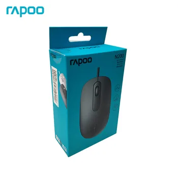 

Rapoo N200 Original Optical Gaming Mouse Wired Mouse with 1600DPI Notebook Desktop Mouse Business Office Mouse