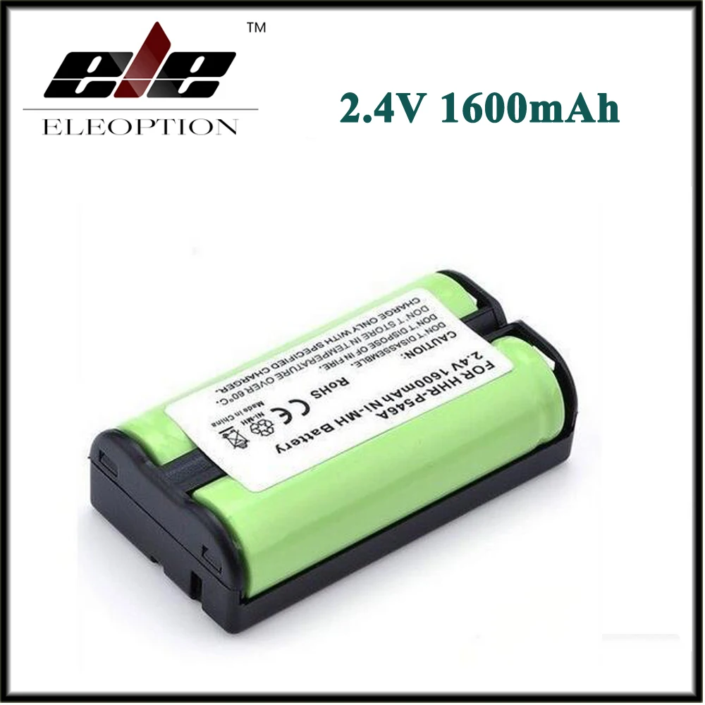 Eleoption 2.4V 1600mAh Home Cordless Phone Battery For Vtech batteries