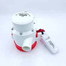 Bilge Submersible Water Pump 12V 24V 3500GPH Set With Switch Boat Motor Homes Houseboat Aquario Filter Accessories Aquarium china factory mkbp g3500 12 24 12 24v 3500gph water pump battery operated bilge pump with boat marine motor homes