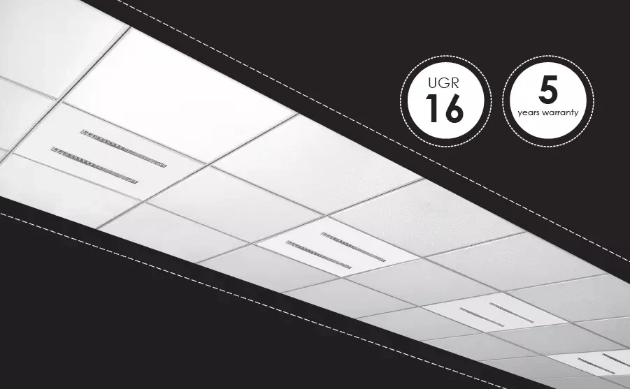 Resistência ao Envelhecimento Linear de Alta Luz do Painel de Matriz Ugr <16 Nenhuma Cintilação Nova Modular Levou Brilhante 600x600mm 620x620mm 2 ugr 16 resistencia ao envelhecimento nenhuma cintilacao 01