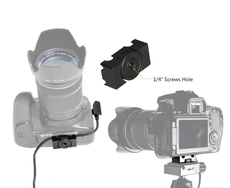 

Cable Winder Aluminum Alloy DSLR Rope Protector Digital Camera USB Cables Lock Clip Clamp Shield Mount Adapter for 5D2 5D3 6D2