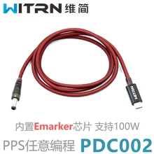 WITRN-PDC002 PD линия обмана Программируемый USB обновленный детектор PD3.0 триггер QC4+ оплетка