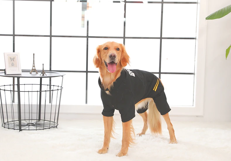 HOOPET одежда для домашних животных зимние комбинезоны для маленьких и больших собак теплая одежда для собак четыре фута свитера