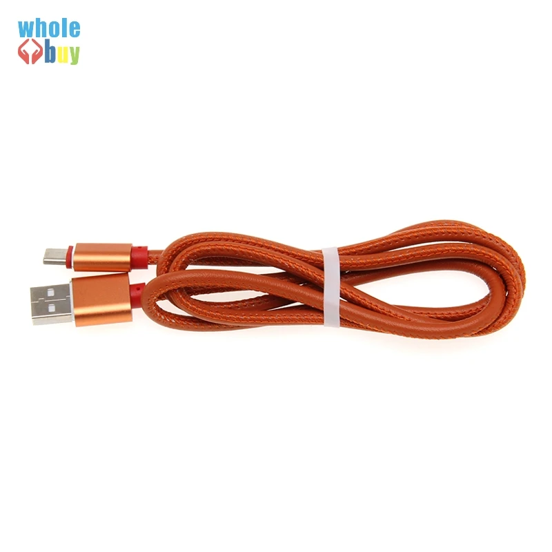 500 шт./партия,, 0,25 м, 1 м, кожаный кабель для синхронизации данных Micro usb type C 8pin для Xiaomi iphone, HTC Xr 8 huawei samsung