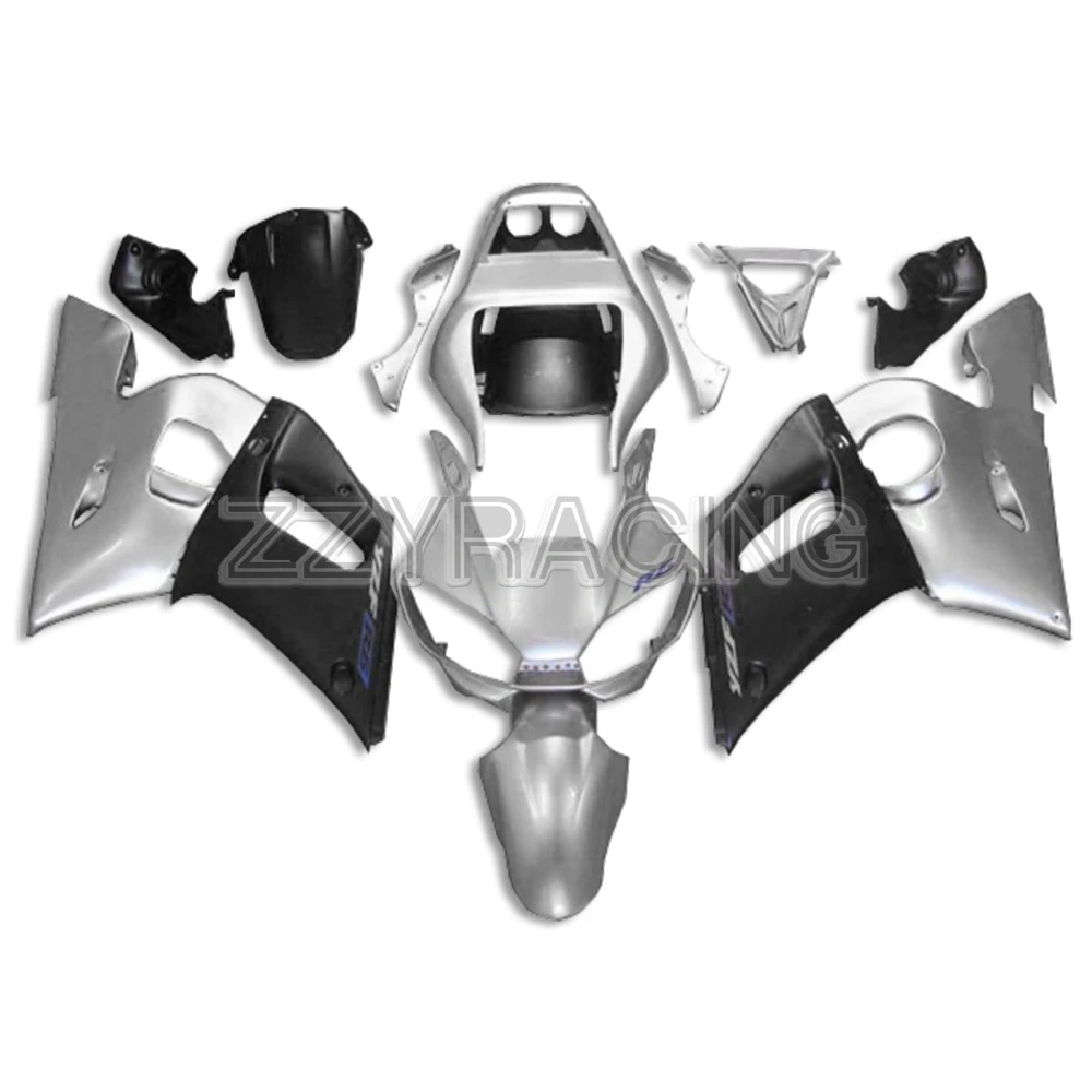 Инжекционные Обтекатели для Yamaha R6 1998-2002 99 00 01 полный комплект панелей 1999 2000 2001 ABS пластиковый корпус работы серебристый черный корпус