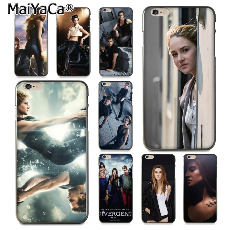 MaiYaCa Divergent Movie Shailene Woodley высококачественные аксессуары для телефонов Чехол iPhone 8 7 6