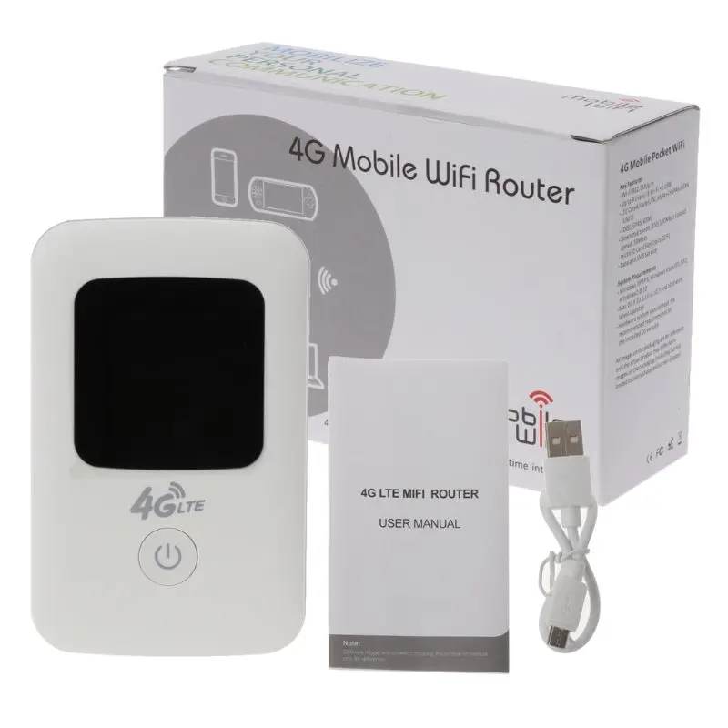 4G Wi-Fi роутера Глобальный Версия 3g 4G LTE Портативный Беспроводной Hotspot Sim с Дисплей MF801s