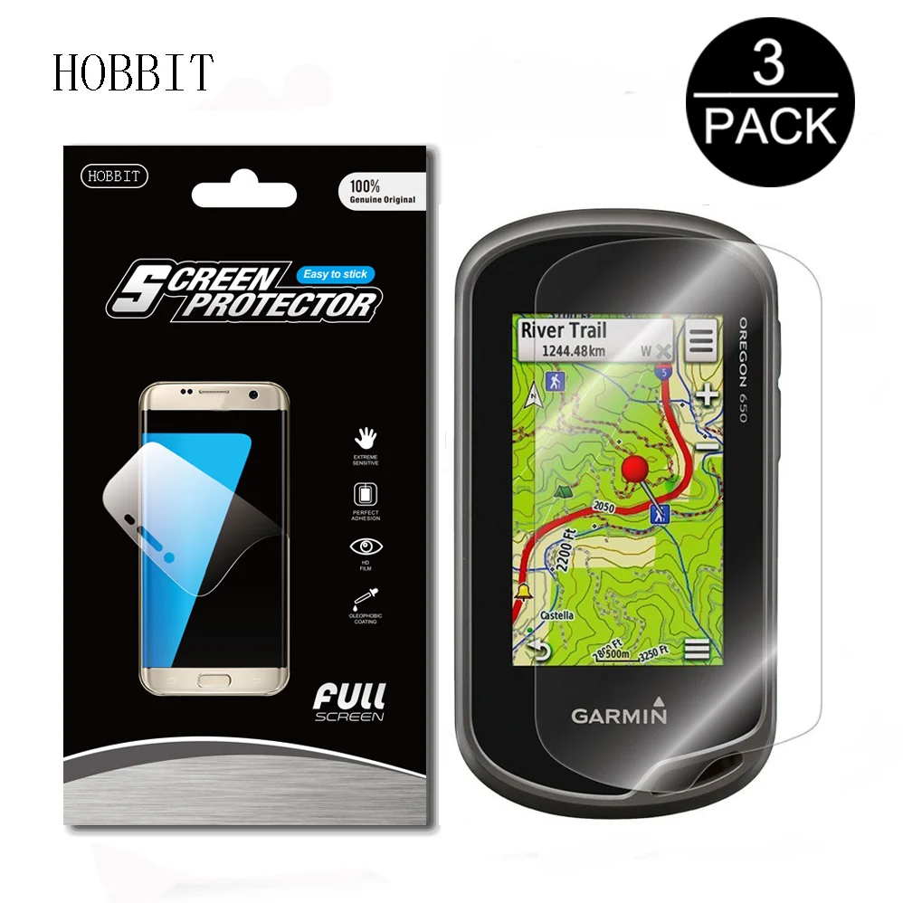 

3Pack For Garmin Oregon 700 750 750T 739 Touchscreen Handheld GPSExplosion-proof Screen Protector High Clear Anti-shock Film