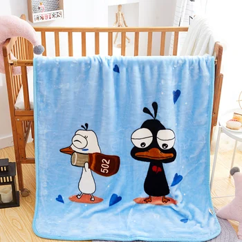 

cartoon pattern flannel student blanket for children and teenagers to bring good quality and good sleep