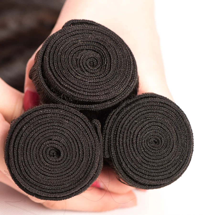 3 Bundles Deals RXY Deep Wave Brazilian Hair Weave Bundles 8inch-28inch 100% Remy Hair Bundles More Wave Top Human Hair Bundles (1)