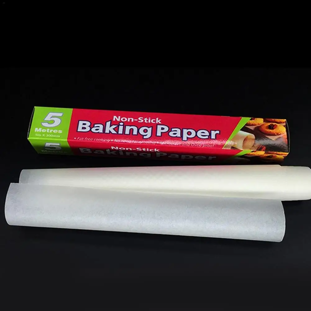 Waasoscon Baking Oilpaper 10m/5m Non Stick Oil Paper Pan Liner Cooking