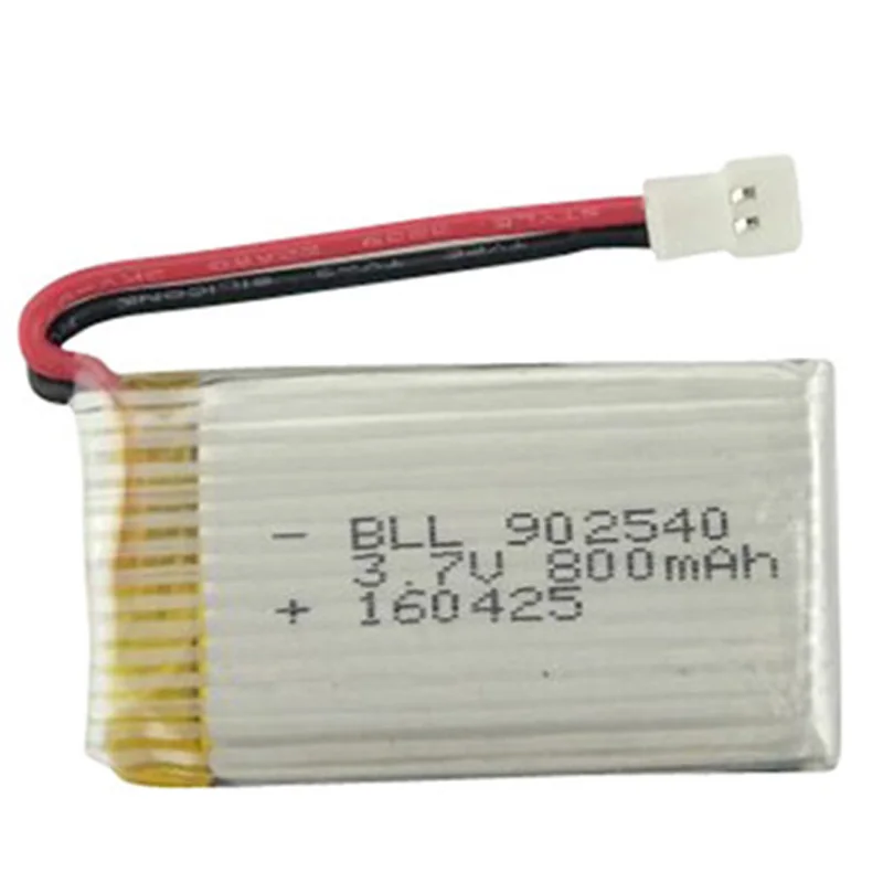 3 7 в 800 мАч 902540 Lipo Батарея 30C для Syma X5C X5Sc X5Sw X5Hw X5Uw Cx-30 Tianke M68 Квадрокоптер с