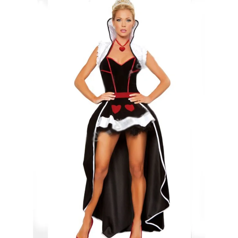 Женский костюм для косплевечерние Алиса в стране чудес|queen of hearts|queen hearts costumequeen |
