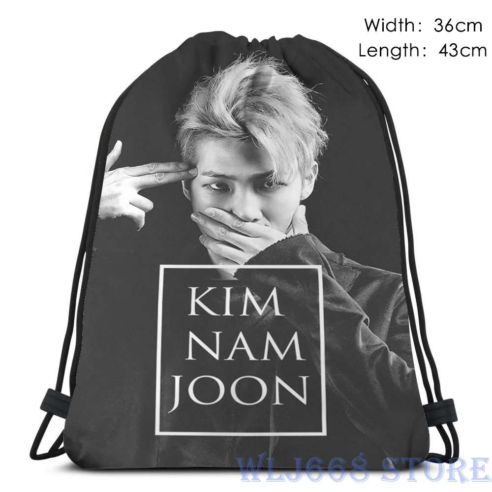 Сумка через плечо с забавным графическим принтом женский рюкзак на одно Kim Namjoon