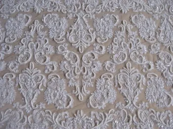 

New Design High quality French African Swiss Voile Lace Fabric13.5 meter per roll