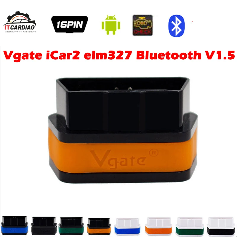 #*Cheap Vgate iCar2 elm327 Bluetooth V1.5 OBDII OBD2 Car Diagnostic tool for Android PC elm 327 OBD 2 II Scanner Auto Diagnostic tool