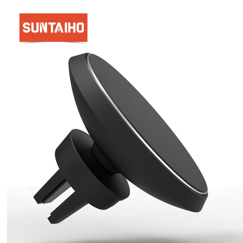Suntaiho Qi Wireless Car Charger Magnetic Holder charger Air Vent Mount Holder Cradle for iPhone 8 X for Samsung S8 S9 Plus S7 Suntaiho Qi Wireless Car Charger Magnetic Holder charger Air Vent Mount Holder Cradle for iPhone 8 X for Samsung S8 S9 Plus S7