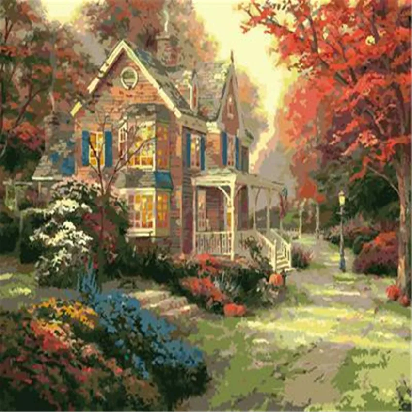 Online Get Cheap Paintings Cottages Alibaba Group