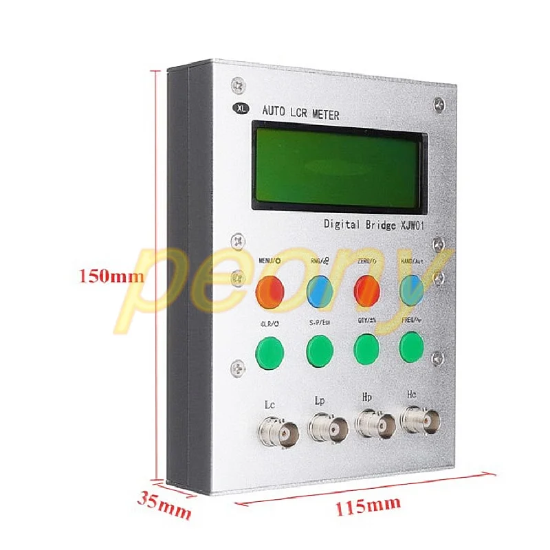Digital Bridge Lcr Tester Resistance Inductance Capacitance Esr Table