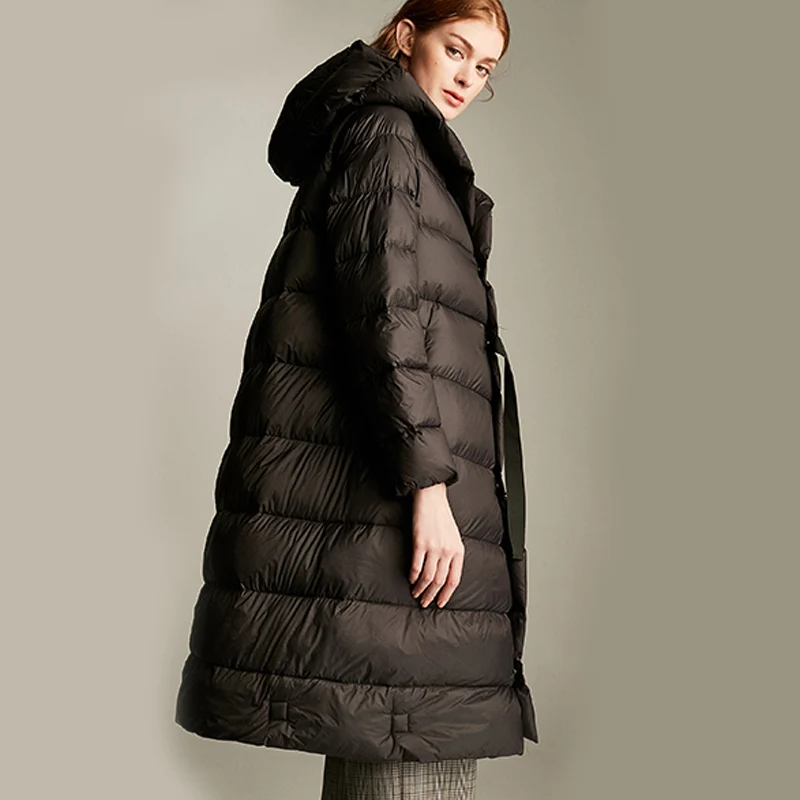down feather coat womens