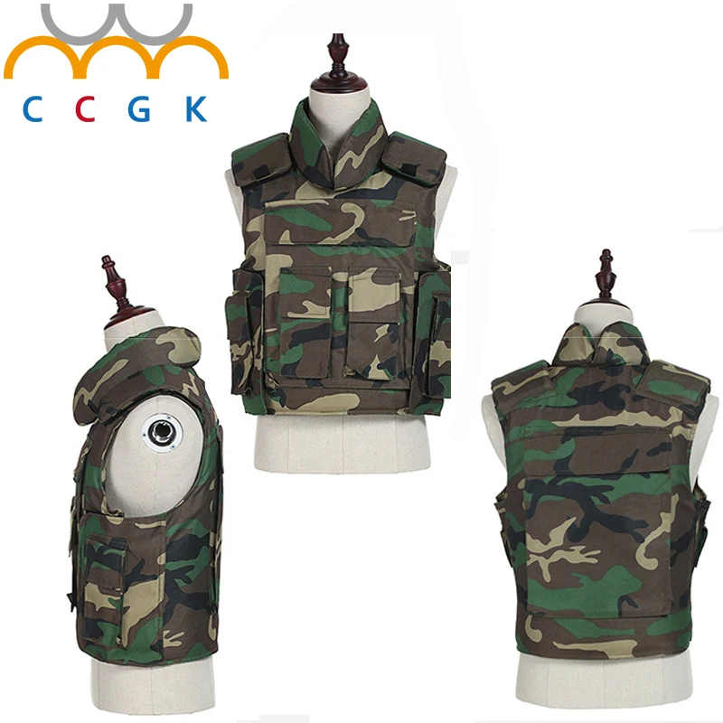 CCGK kevlar 24 layers nij iiia Soft Body Armor Vest 9 mm; 40 S&W FMJ RN