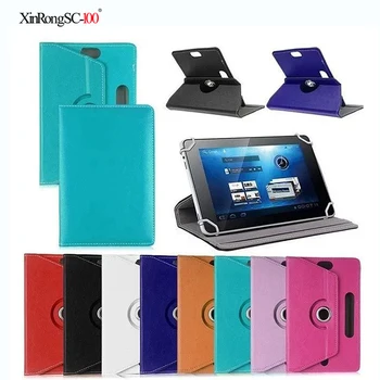 

7" 360 Degree Rotating Cover for Prestigio PMT5777_3G_D 7Inch Tablet PU Leather Protective Case