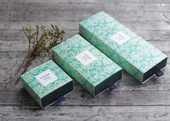 

Paperboard Drawer Gift Boxes DIY Packing Box for Handmade Soap Tea/Candy/Cake/Biscuit/Chocolate