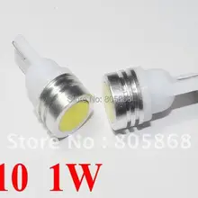 50 шт T10 1 W 194 168 SMD высокой мощности светодиодный автомобилей лампочки белого света w5w светодиодный свет