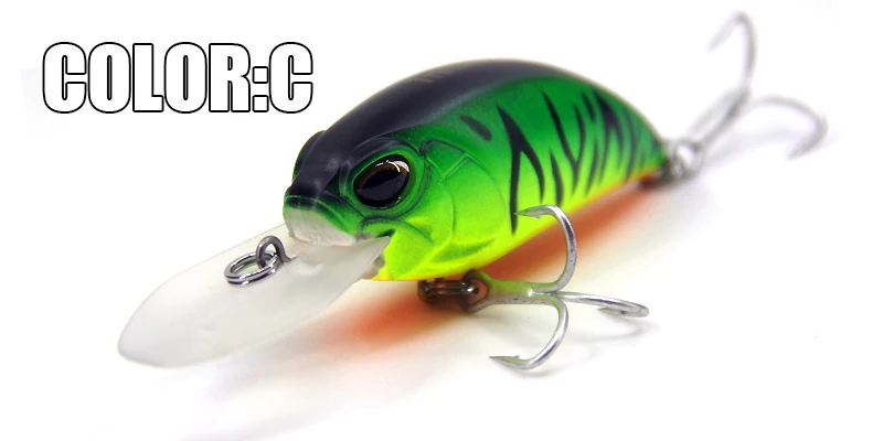 Only for promotion, no benifit fishing lure  2015new crank 65mm&16g   dive 10-12ft