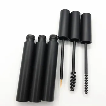 

2018 new 200pcs 12cm fine brush mascara, empty bottle, sub black eye eyelash growth liquid, empty tube glue bottle