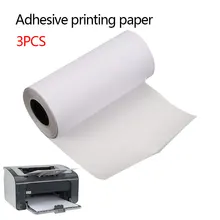 Новинка 3 шт. 57x25 мм самоклеящаяся печатная бумага клейкая фотопечать для MEMOBIRD GT1 GO G3