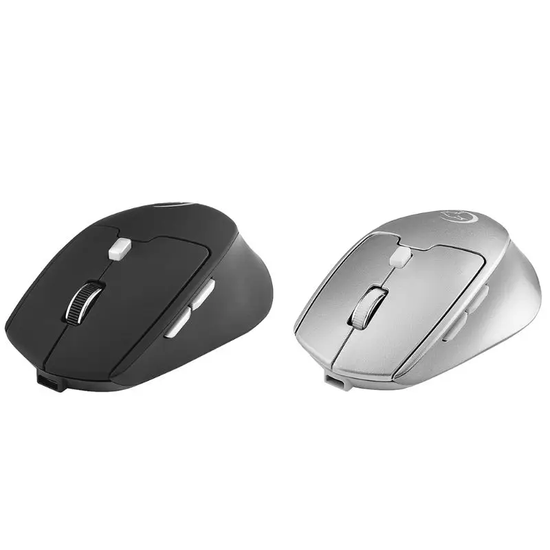 Беспроводная Bluetooth игровая мышь 2,4G 2400 dpi перезаряжаемые мыши двойной режим USB приемник Оптический для Apple Mac ПК планшет Настольный