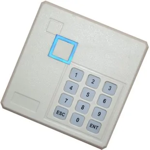 Waterproof Protection Access Control Slave Reader with Keyboard 125KhZ and 13 56MHz Frequency Optional 