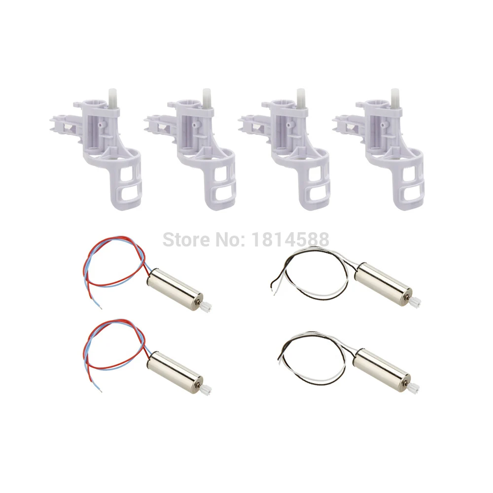 

Original Syma X5C Parts 2 Pairs Motor + 4pcs Motor Base Cover for SYMA X5C X5C-1 X5 RC Quadcopter