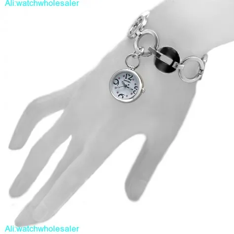 FW605E NATURAL PNP Shiny Silver Watchcase White Dial Ladies Women Bracelet Watch