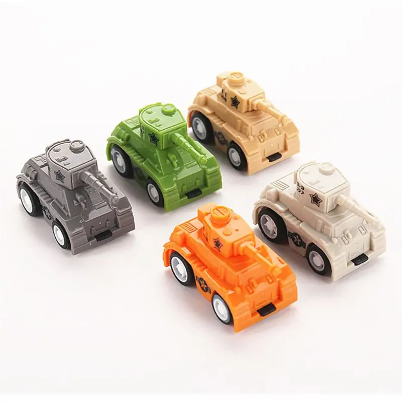 

1pc Cute Mini Pull Back Tank Car Toys Boy Gift Truck Vehicle Engineering Car Kids Toy New Arrival