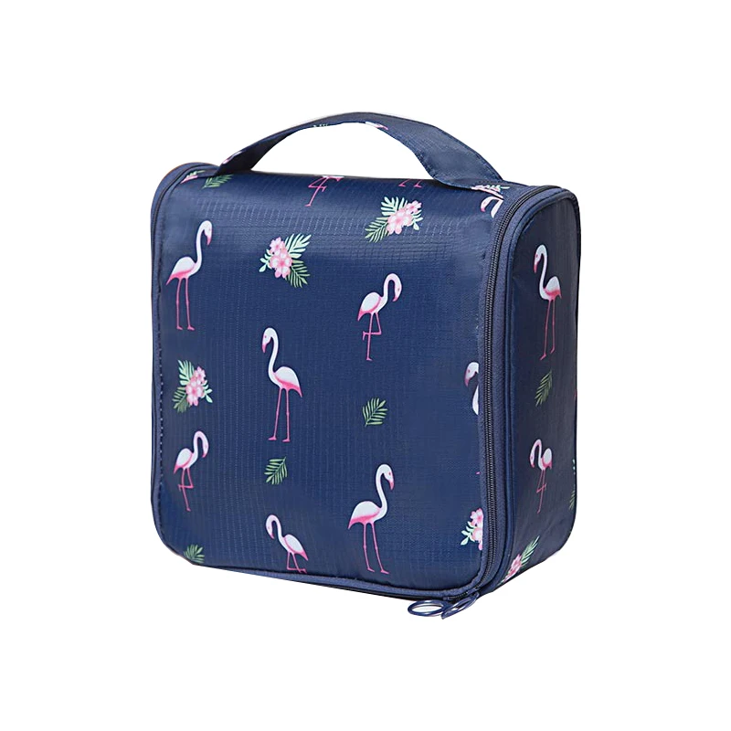 

Printing Oxford Hanging Cosmetic Bag Women Portable Makeup Bag Travel Organizer Toiletry Bags Multifunction Make Up Bags Fashion