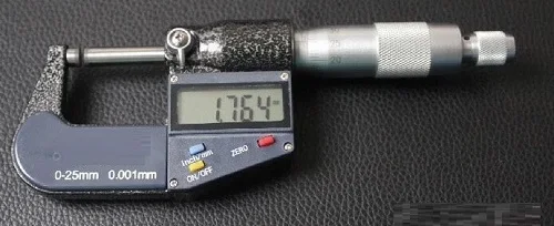 Точный микрометр 0 75 мм 001 с цифровым дисплеем винтовой манометр наружный