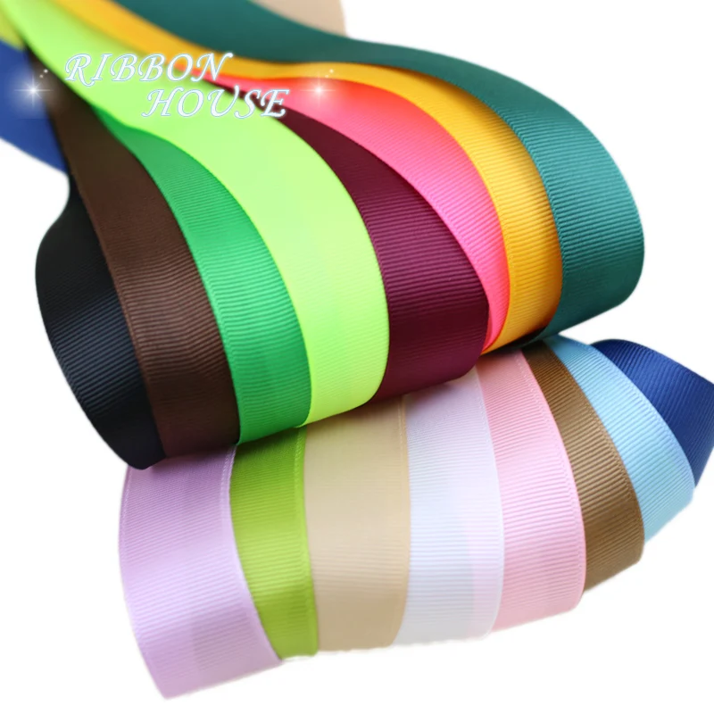 Grosgrain Ribbon 1" (25/38mm) 10 meters/lot Gift Wrap Christmas Decoration